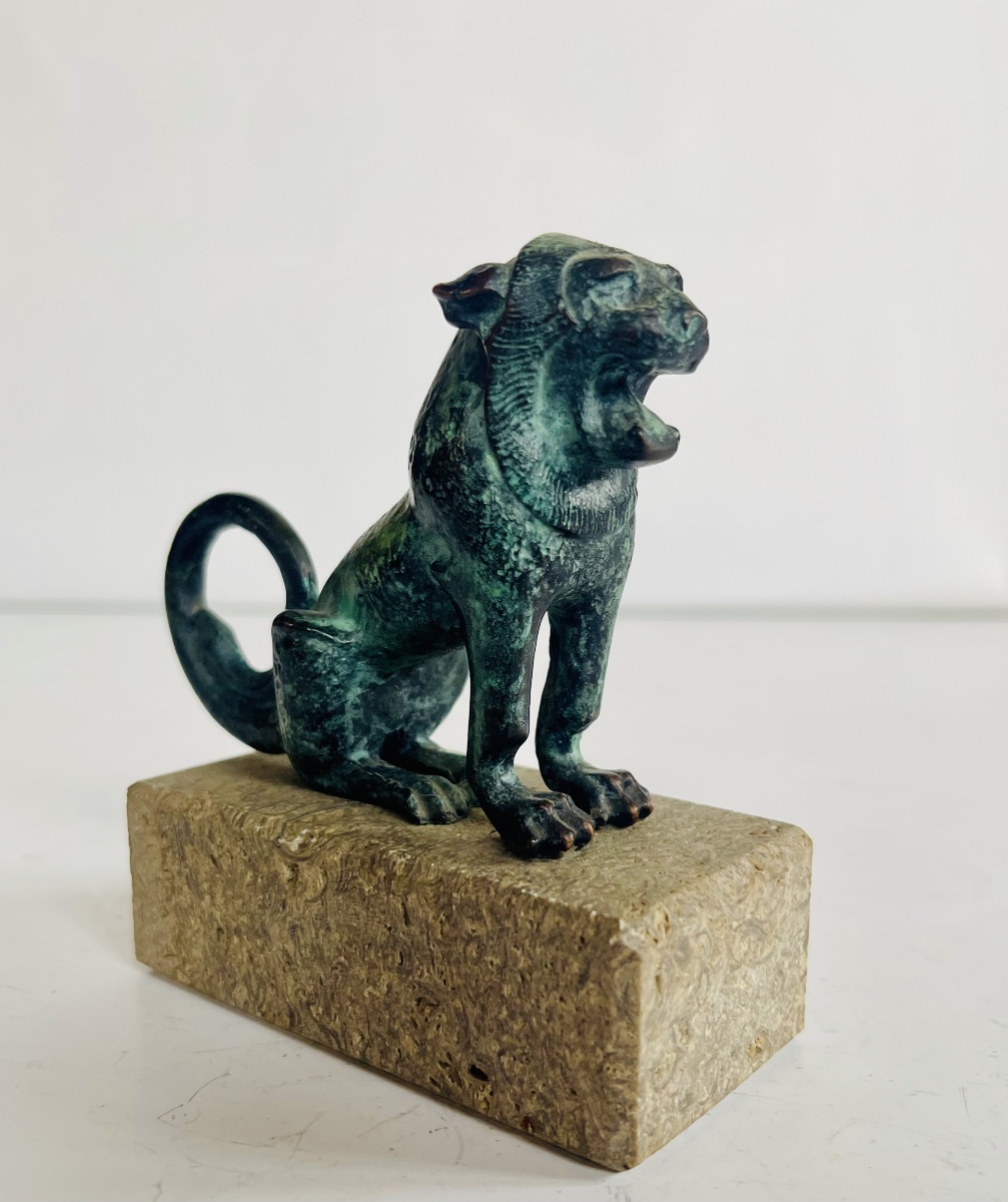 Chien Fu en bronze -photo-4